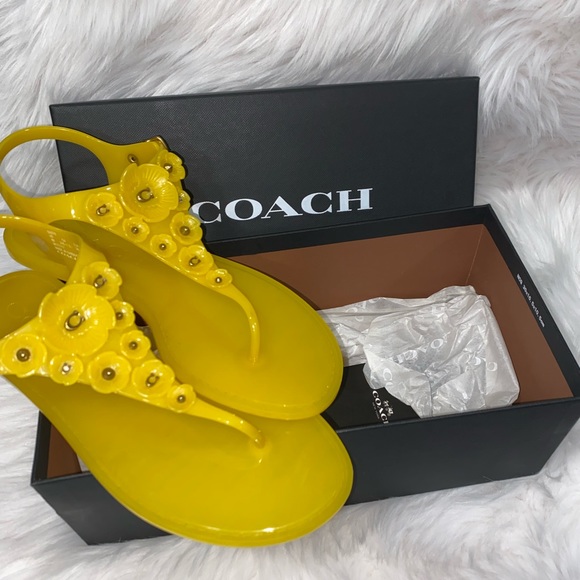 Coach jelly sandals - Picture 1 of 8